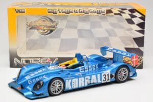 Porsche RS Spyder LMP2 #31 Team Essex C. Elgaard / J. Nielsen / K. Poulsen 24 Hours of Le Mans 2008 Norev 1:18 187519 Метал — снимка 6 от 6