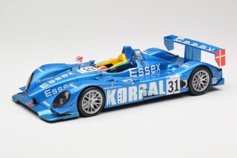 Porsche RS Spyder LMP2 #31 Team Essex C. Elgaard / J. Nielsen / K. Poulsen 24 Hours of Le Mans 2008 Norev 1:18 187519 Метал