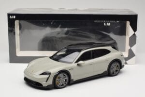 Porsche Taycan Cross Turismo Turbo S Chalk Grey Minichamps 1:18 155069302 Метал — снимка 6 от 6