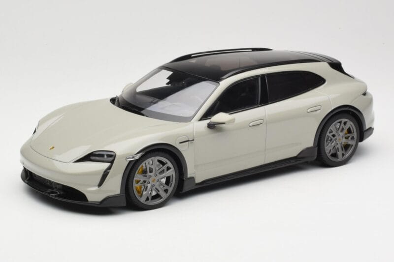 Porsche Taycan Cross Turismo Turbo S Chalk Grey Minichamps 1:18 155069302 Метал