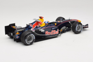 Red Bull RB1 Cosworth #14 D. Coulthard Red Bull Racing Showcar 2005 Minichamps 1:18 100050084 Метал — снимка 2 от 7