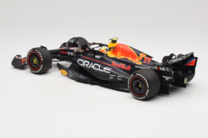 Red Bull RB19 #11 S. Perez Oracle Red Bull Racing Saudi Arabian Grand Prix Winner 2023 Minichamps 1:18 110230111 Смола — снимка 5 от 6
