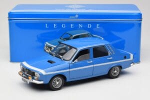 Renault 12 Gordini Син Solido 1:18 00195596 Метал — снимка 8 от 8