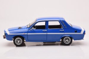 Renault 12 Gordini Без Броня Bleu de France Norev 1:18 185248 Метал — снимка 4 от 8