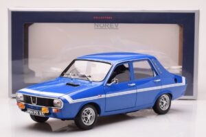 Renault 12 Gordini Без Броня Bleu de France Norev 1:18 185248 Метал — снимка 8 от 8