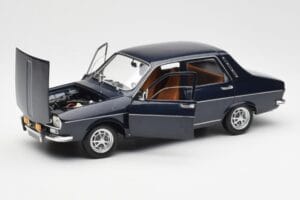 Renault 12 TS Тъмно Синьо Norev 1:18 185214 Метал — снимка 2 от 8