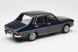Renault 12 TS Тъмно Синьо Norev 1:18 185214 Метал — снимка 3 от 8