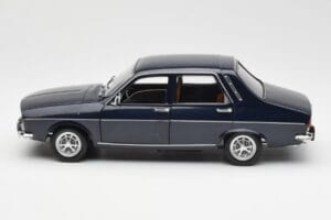 Renault 12 TS Тъмно Синьо Norev 1:18 185214 Метал — снимка 4 от 8