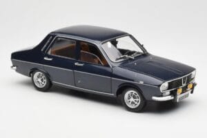 Renault 12 TS Тъмно Синьо Norev 1:18 185214 Метал — снимка 6 от 8