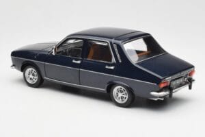 Renault 12 TS Тъмно Синьо Norev 1:18 185214 Метал — снимка 7 от 8