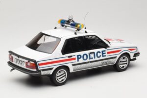 Renault 18 Turbo Police Nationale Бял Otto 1:18 OT1156 Смола — снимка 2 от 6