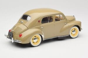 Renault 4CV Berline Gris Ardoise Solido 1:18 8059 Метал — снимка 3 от 8