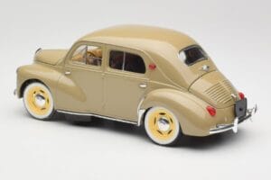 Renault 4CV Berline Gris Ardoise Solido 1:18 8059 Метал — снимка 7 от 8