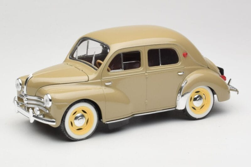 Renault 4CV Berline Gris Ardoise Solido 1:18 8059 Метал