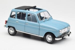 Renault 4L Син Norev 1:18 185255 Метал — снимка 6 от 8