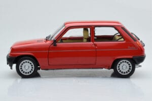 Renault 5 Alpine Turbo Червен Norev 1:18 185243 Метал — снимка 5 от 8