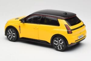 Renault 5 E-Tech Pop Жълто & Черно Norev 1:18 185500 Метал — снимка 3 от 8