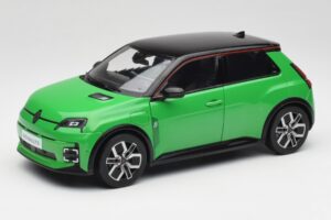 Renault 5 E-Tech Electric Pop Зелен & Черен Norev 1:18 185502 Метал