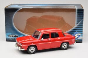 Renault 8 Gordini Червен Solido 1:18 9018-M1 Метал — снимка 8 от 8