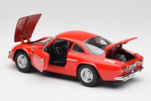 Alpine A110 1600S Червен Maisto 1:18 50322 Метал — снимка 5 от 8