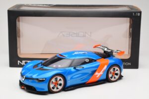 Alpine A110-50 Синьо & Оранжев Norev 1:18 185147 Метал — снимка 6 от 6