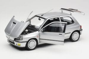 Renault Clio 16S Mk1 Iceberg Сив Norev 1:18 185256 Метал — снимка 2 от 8