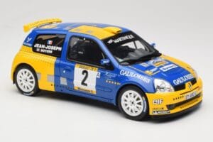 Renault Clio II S1600 #2 S. Joseph Jean / J. Boyere Barum Rally 2004 Otto 1:18 OT1152 Смола — снимка 4 от 6