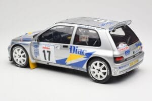 Renault Clio Maxi #17 J. Ragnotti / G. Thimonier Tour de Corse 1995 Otto 1:12 G090 Смола — снимка 5 от 6