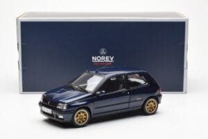 Renault Clio Williams Mk1 Син Norev 1:18 185230 Метал — снимка 8 от 8