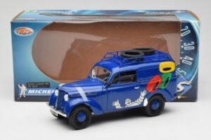 Renault Juvaquatre Michelin Blue Solido 1:18 82008 Метал — снимка 8 от 8