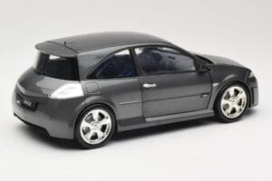 Renault Megane Mk2 RS Vampire Grey Norev 1:18 185101 Метал — снимка 3 от 8