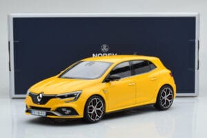 Renault Megane RS IV Trophy Sirius Жълт Norev 1:18 185393 Метал — снимка 6 от 6
