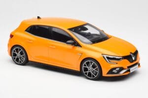 Renault Megane RS Mk4 Trophy Tonic Оранжев Norev 1:18 185399 Метал — снимка 4 от 6
