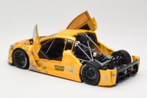 Renault Megane Trophy Showcar Жълт Eurocup Megane Trophy 2011 Norev 1:18 185109 Метал — снимка 5 от 8