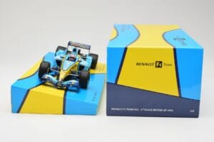 Renault R25 #5 F. Alonso 2nd Place British GP 2005 Minichamps 1:18 147051105 Метал — снимка 6 от 6