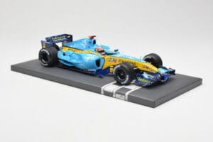 Renault R25 #5 F. Alonso 2nd Place British GP 2005 Minichamps 1:18 117051105 Метал — снимка 4 от 6