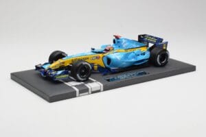 Renault R25 #5 F. Alonso 2nd Place British GP 2005 Minichamps 1:18 117051105 Метал — снимка 5 от 6