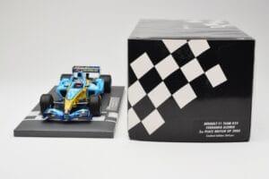 Renault R25 #5 F. Alonso 2nd Place British GP 2005 Minichamps 1:18 117051105 Метал — снимка 6 от 6