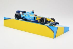 Renault R25 #5 F. Alonso 2nd Place British GP 2005 Minichamps 1:18 147051105 Метал — снимка 4 от 6