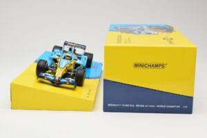 Renault R26 #1 F. Alonso F1 World Champion Brazilian GP 2006 Minichamps 1:18 147061801 Метал — снимка 6 от 6