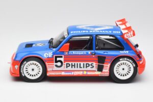 Renault R5 Maxi Turbo #5 Philips J-L. Busquet Superproduction 1987 Otto 1:18 OT1094 Смола — снимка 3 от 6