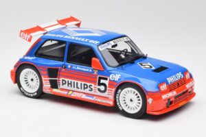 Renault R5 Maxi Turbo #5 Philips J-L. Busquet Superproduction 1987 Otto 1:18 OT1094 Смола — снимка 4 от 6