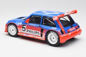 Renault R5 Maxi Turbo #5 Philips J-L. Busquet Superproduction 1987 Otto 1:18 OT1094 Смола — снимка 5 от 6