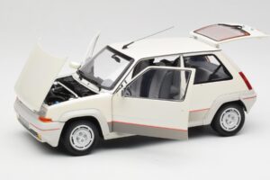Renault Super 5 GT Turbo Phase 1 Перлено Бяло Norev 1:18 185200 Метал — снимка 2 от 8