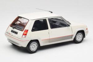 Renault Super 5 GT Turbo Phase 1 Перлено Бяло Norev 1:18 185200 Метал — снимка 3 от 8