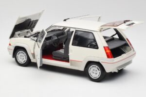 Renault Super 5 GT Turbo Phase 1 Перлено Бяло Norev 1:18 185200 Метал — снимка 5 от 8