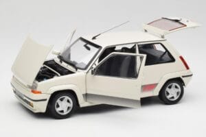 Renault Super 5 GT Turbo Phase 2 Перлено Бяло Norev 1:18 185206 Метал — снимка 2 от 8