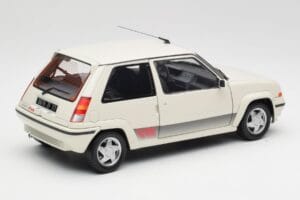 Renault Super 5 GT Turbo Phase 2 Перлено Бяло Norev 1:18 185206 Метал — снимка 3 от 8