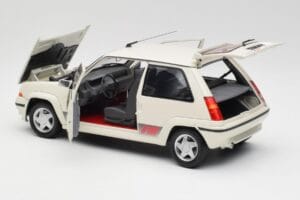 Renault Super 5 GT Turbo Phase 2 Перлено Бяло Norev 1:18 185206 Метал — снимка 5 от 8