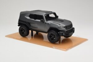 Rezvani Tank Matte Сив DNA 1:18 DNA000009 Метал — снимка 4 от 6